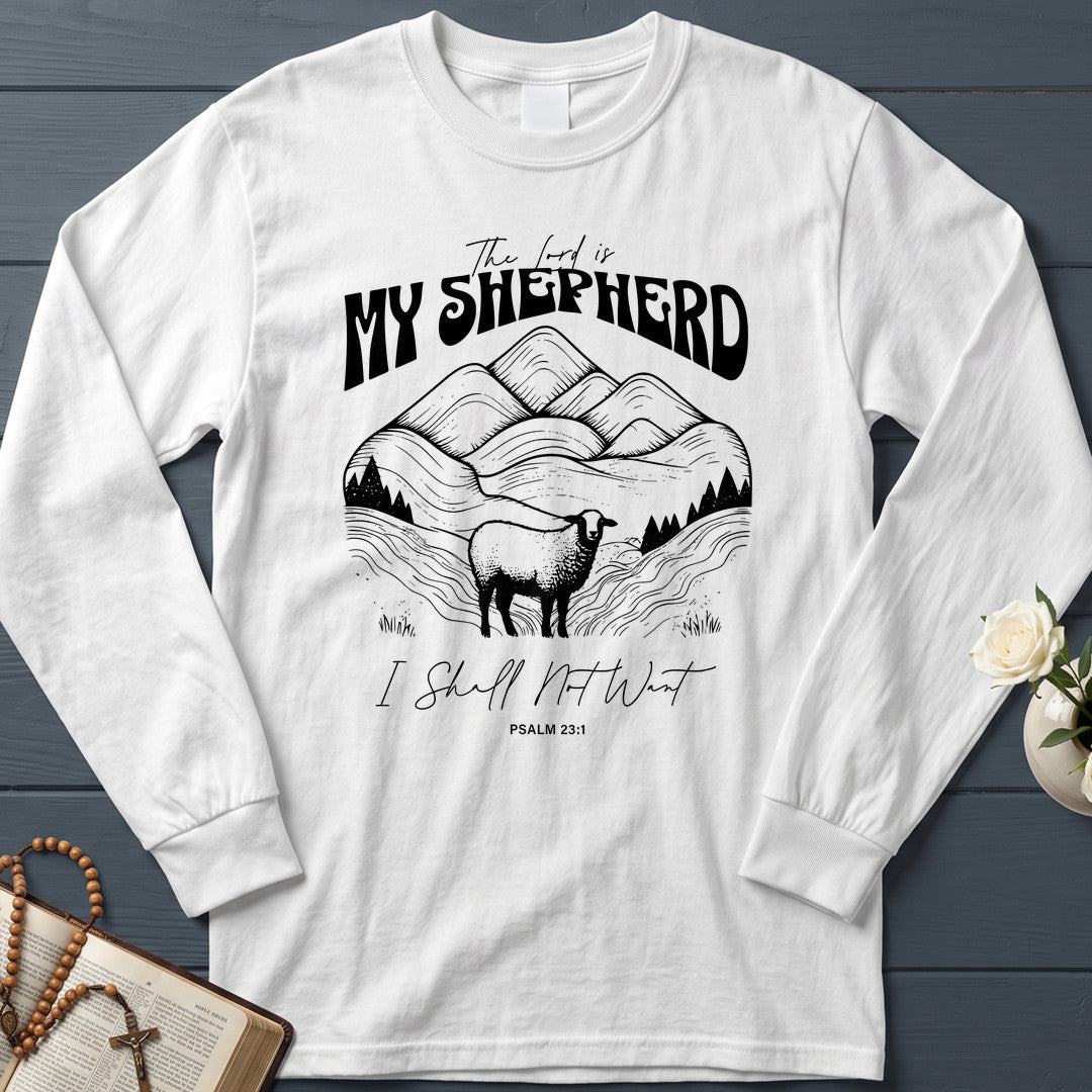 The Lord Is My Shepherd I Shall Not Want Psalm 23.1 05