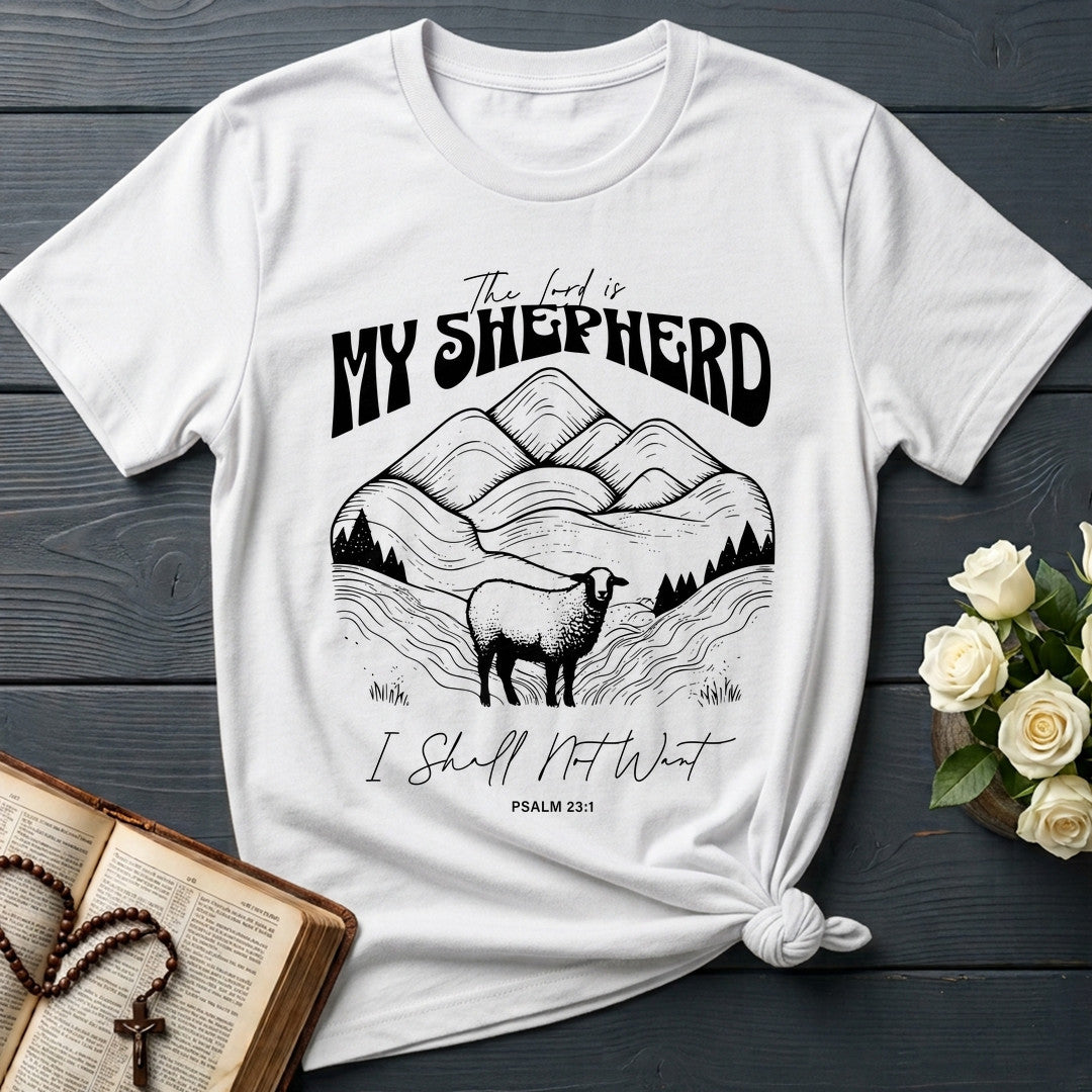 The Lord Is My Shepherd I Shall Not Want Psalm 23.1 05