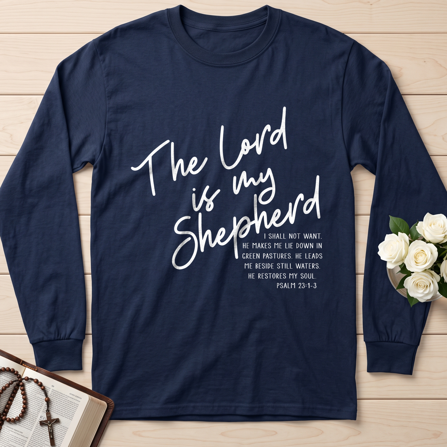 The Lord Is My Shepherd Psalm 23.1-3 09