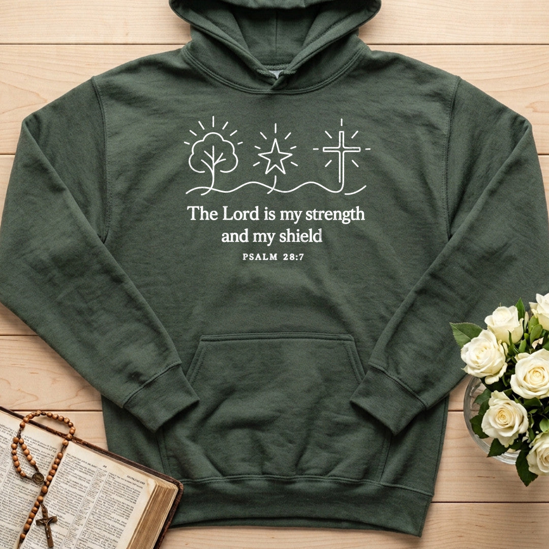 The Lord Is My Strength And My Shield Psalm 28.7 01