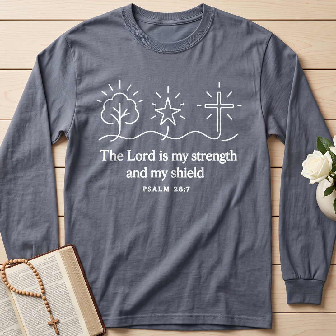 The Lord Is My Strength And My Shield Psalm 28.7 01