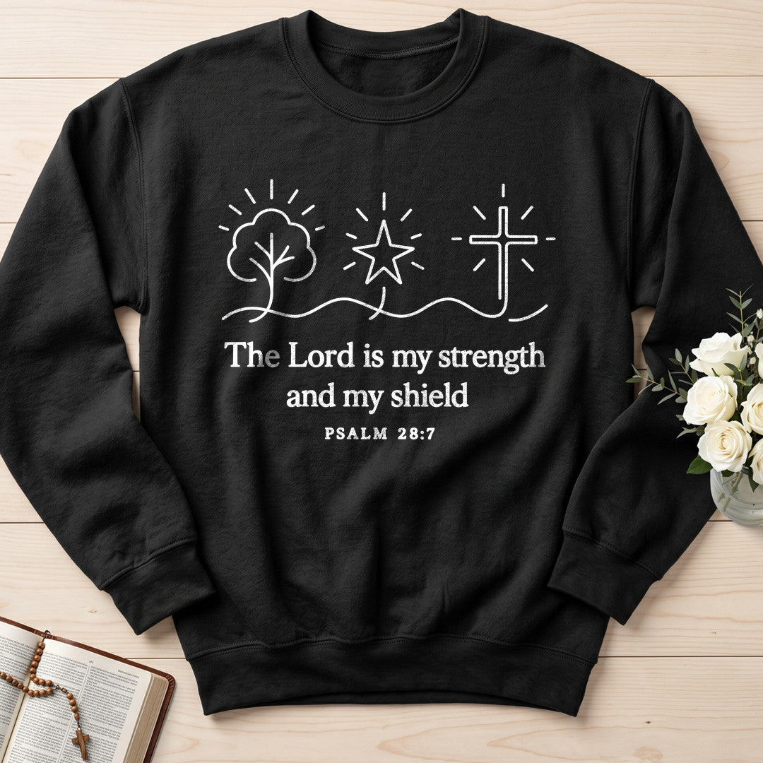 The Lord Is My Strength And My Shield Psalm 28.7 01