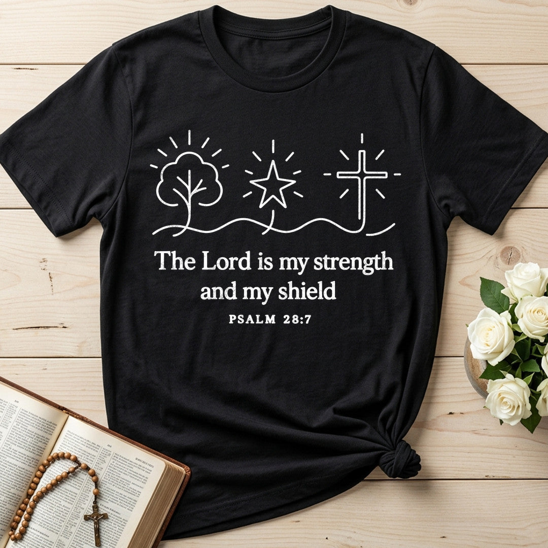 The Lord Is My Strength And My Shield Psalm 28.7 01