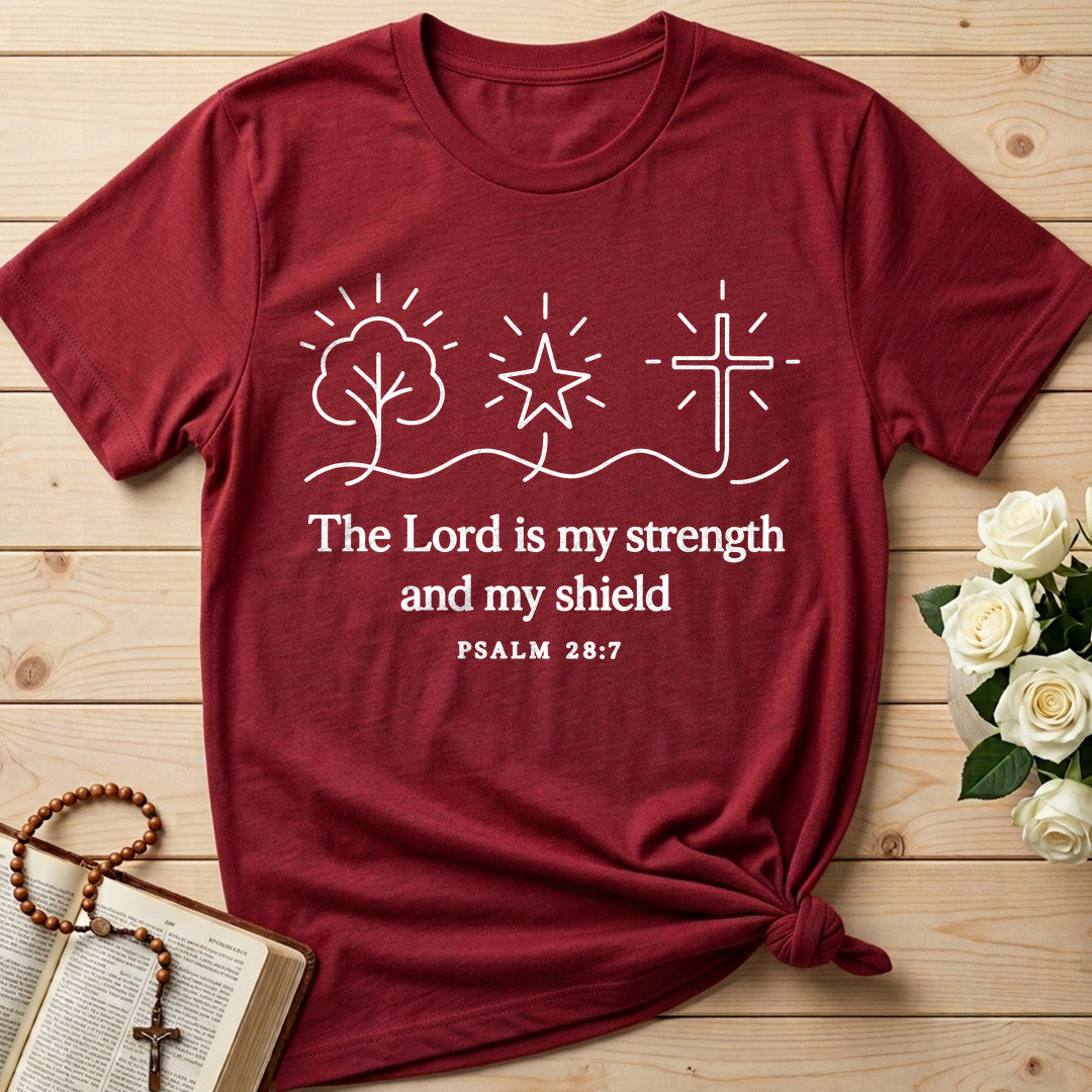 The Lord Is My Strength And My Shield Psalm 28.7 01
