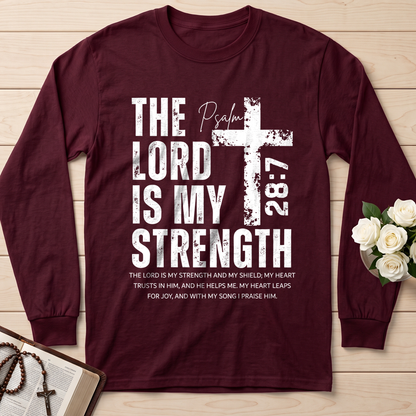 The Lord Is My Strength Psalm 28.7 01
