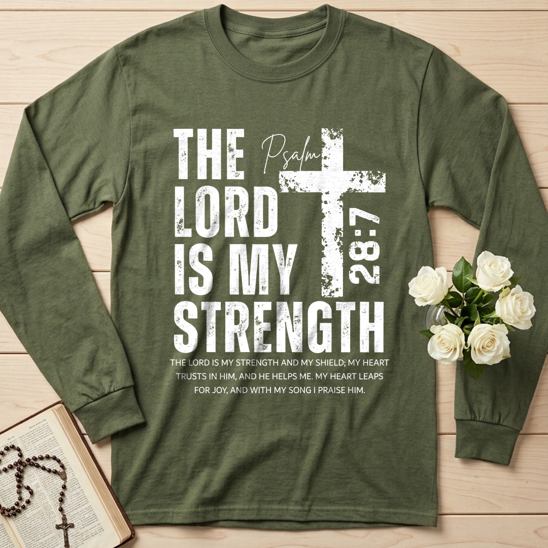 The Lord Is My Strength Psalm 28.7 01