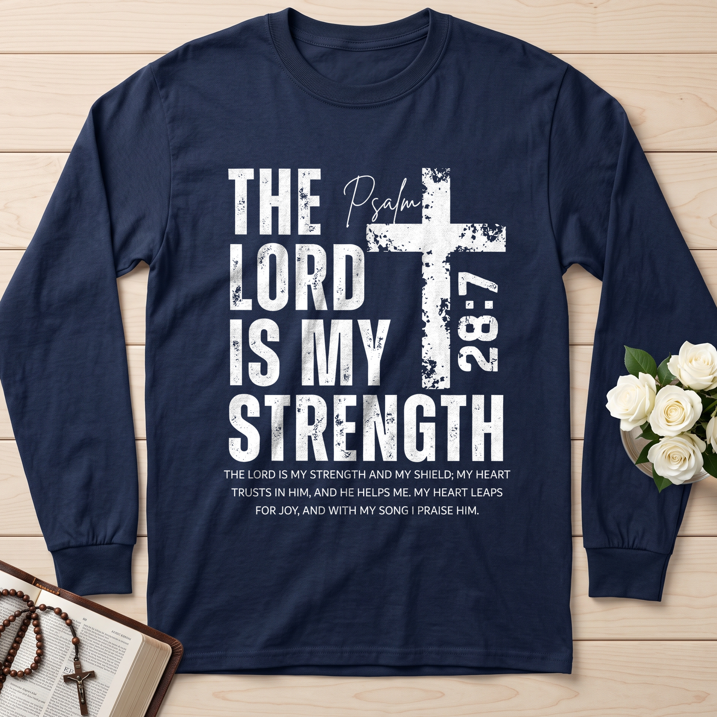 The Lord Is My Strength Psalm 28.7 01