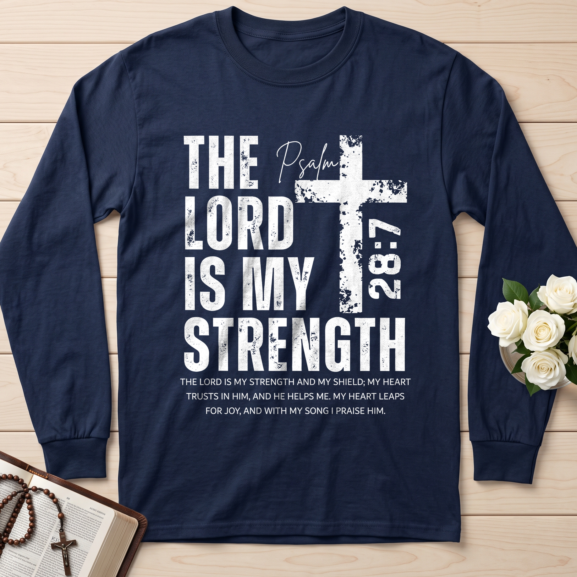 The Lord Is My Strength Psalm 28.7 01