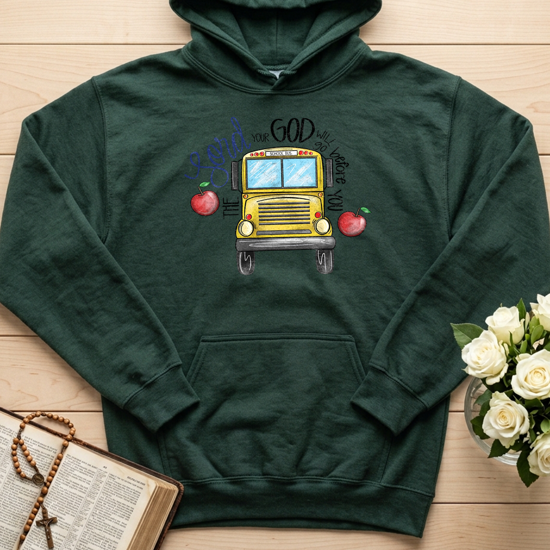 The Lord Your God Will Go Before You School Bus 01