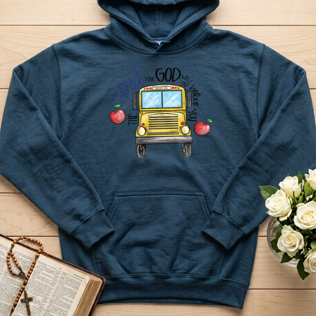 The Lord Your God Will Go Before You School Bus 01