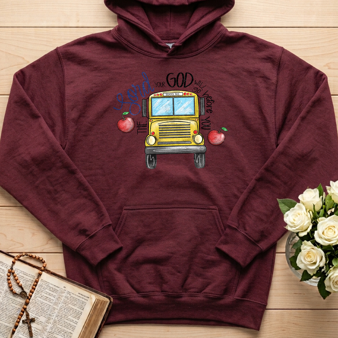 The Lord Your God Will Go Before You School Bus 01