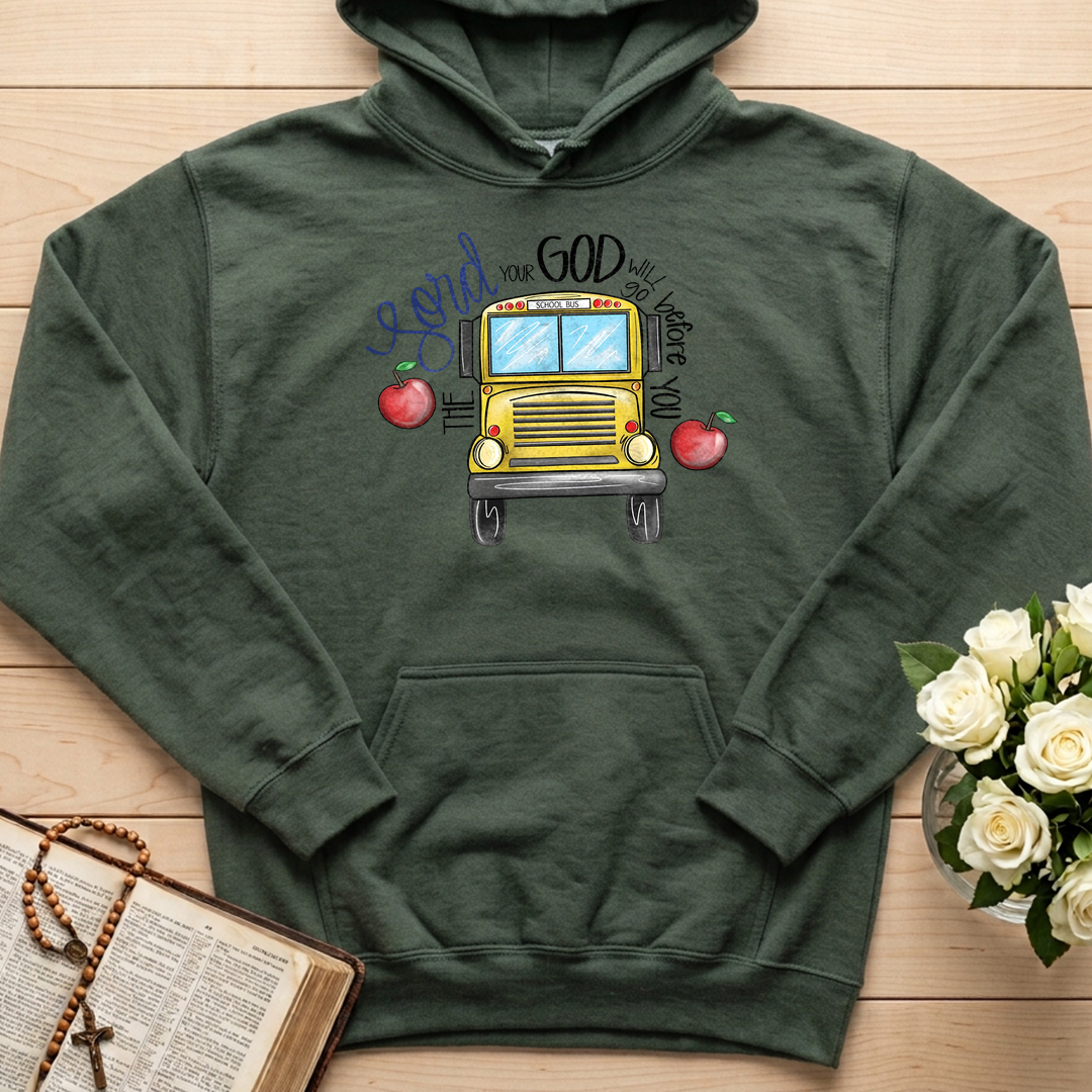 The Lord Your God Will Go Before You School Bus 01