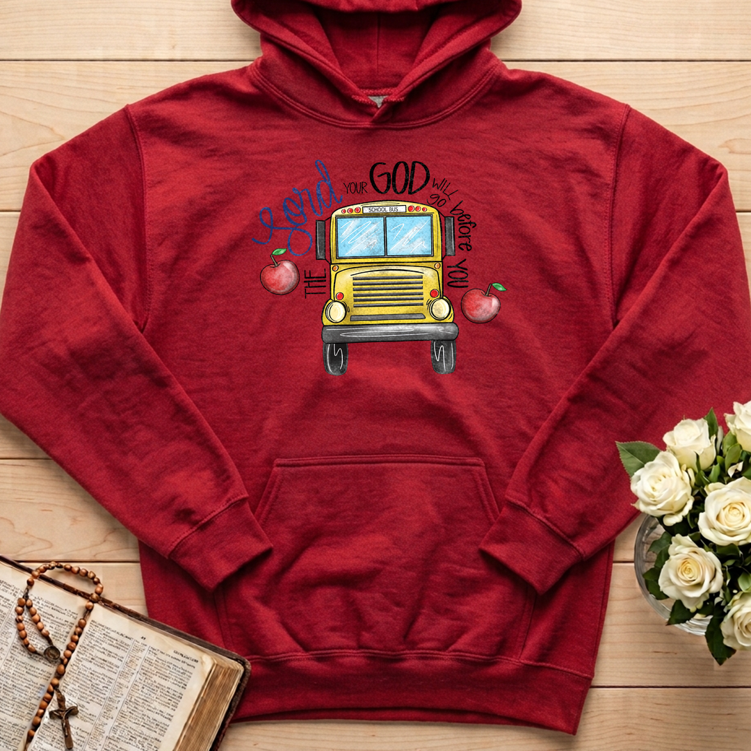The Lord Your God Will Go Before You School Bus 01