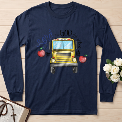 The Lord Your God Will Go Before You School Bus 01