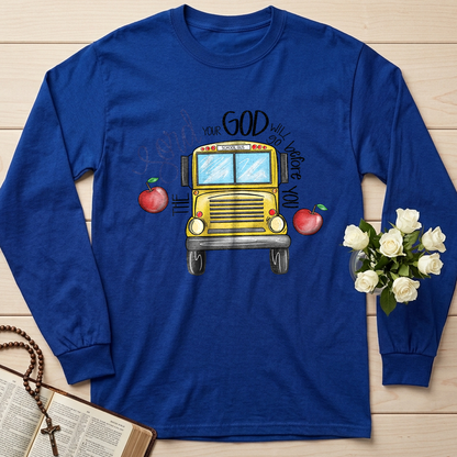 The Lord Your God Will Go Before You School Bus 01