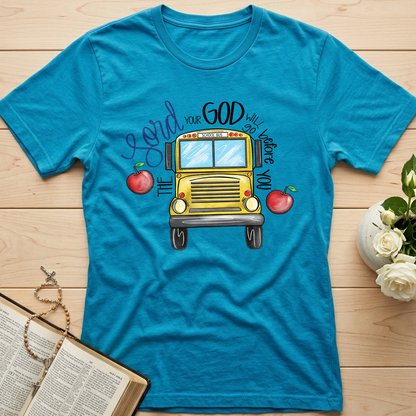 The Lord Your God Will Go Before You School Bus 01
