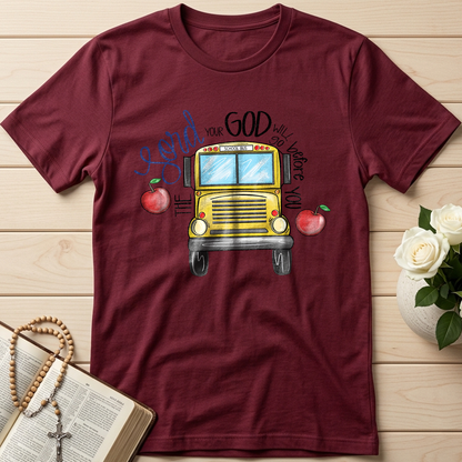 The Lord Your God Will Go Before You School Bus 01