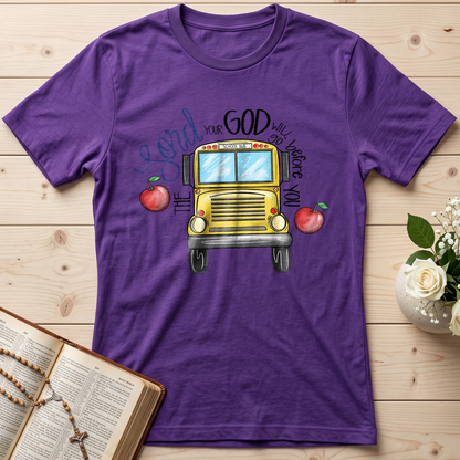 The Lord Your God Will Go Before You School Bus 01