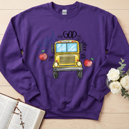 The Lord Your God Will Go Before You School Bus 01