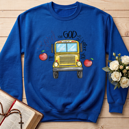 The Lord Your God Will Go Before You School Bus 01