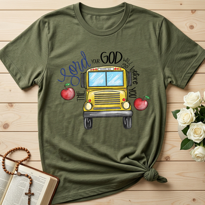 The Lord Your God Will Go Before You School Bus 01