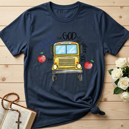 The Lord Your God Will Go Before You School Bus 01