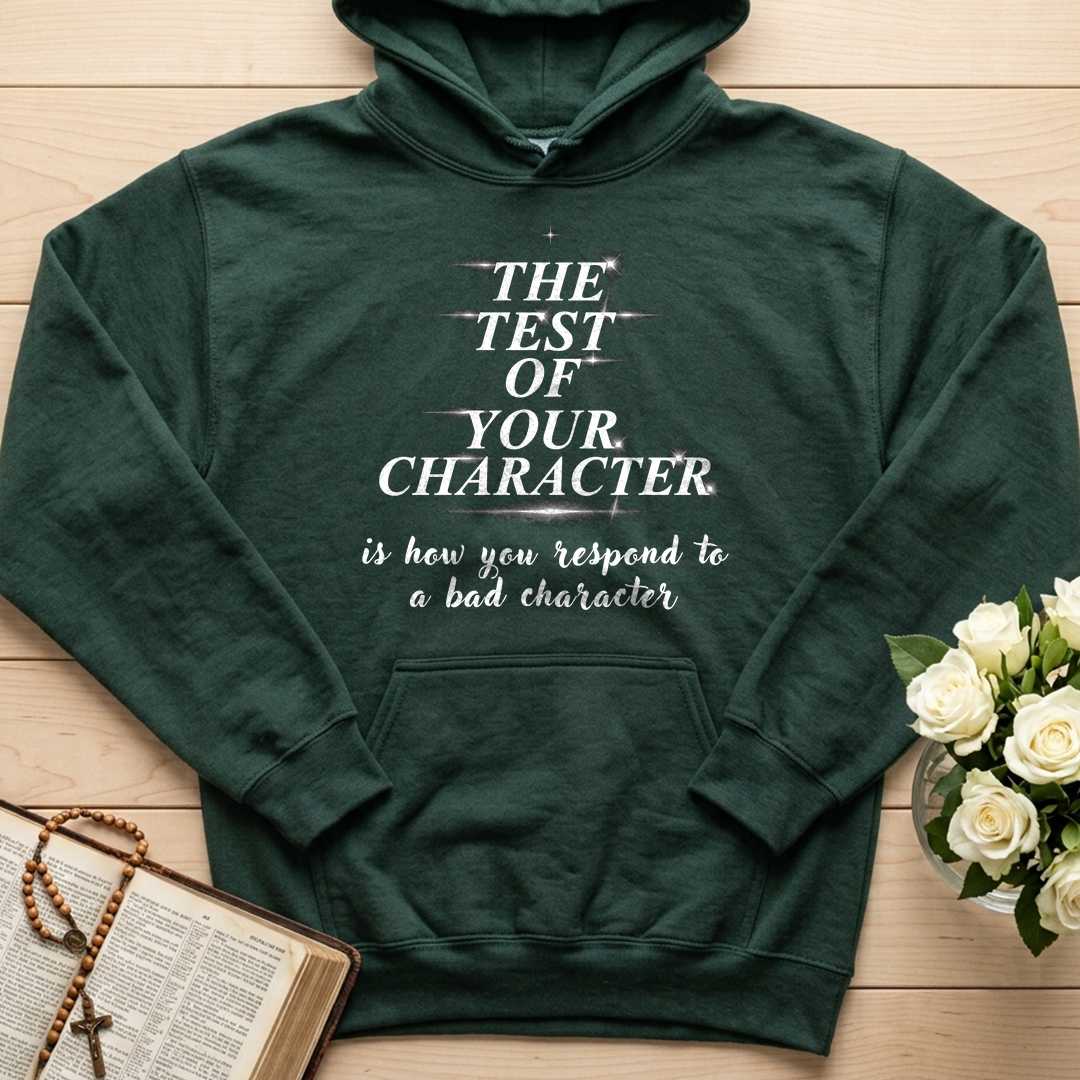The Test Of Your Character Is How You Respond To A Bad Character 01