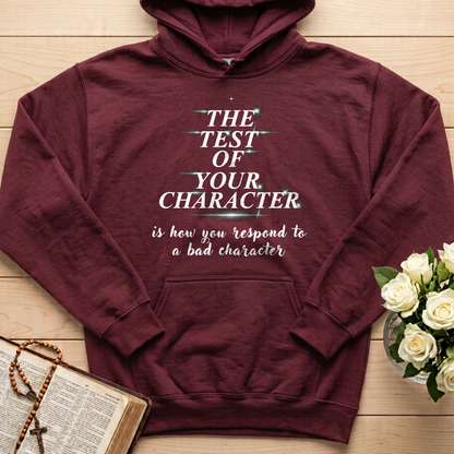 The Test Of Your Character Is How You Respond To A Bad Character 01