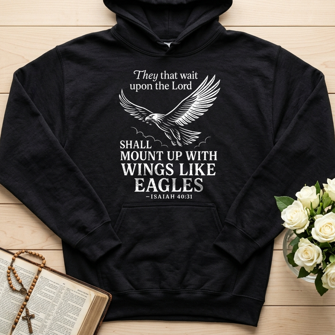 They That Wait Upon The Lord Shall Mount Up With Wings Like Eagles Isaiah 40.31 01