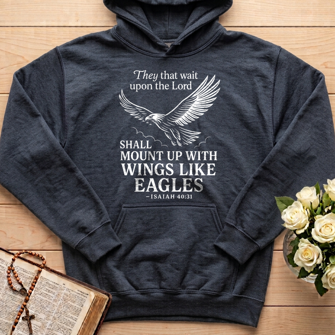 They That Wait Upon The Lord Shall Mount Up With Wings Like Eagles Isaiah 40.31 01