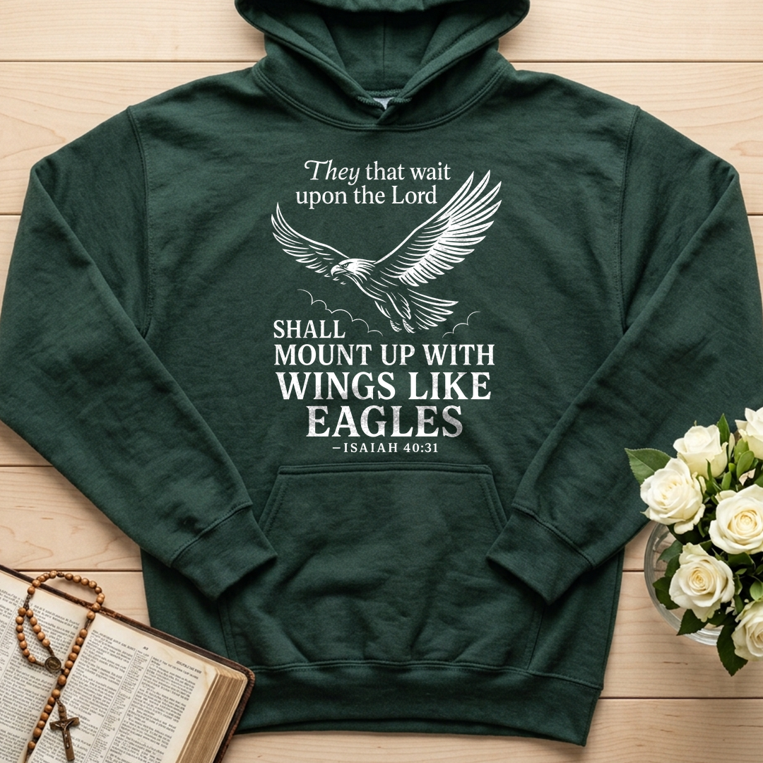 They That Wait Upon The Lord Shall Mount Up With Wings Like Eagles Isaiah 40.31 01