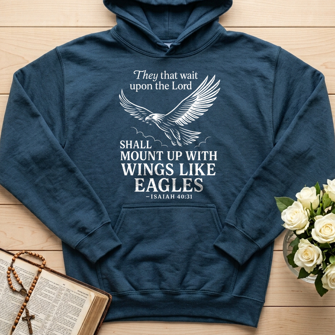 They That Wait Upon The Lord Shall Mount Up With Wings Like Eagles Isaiah 40.31 01