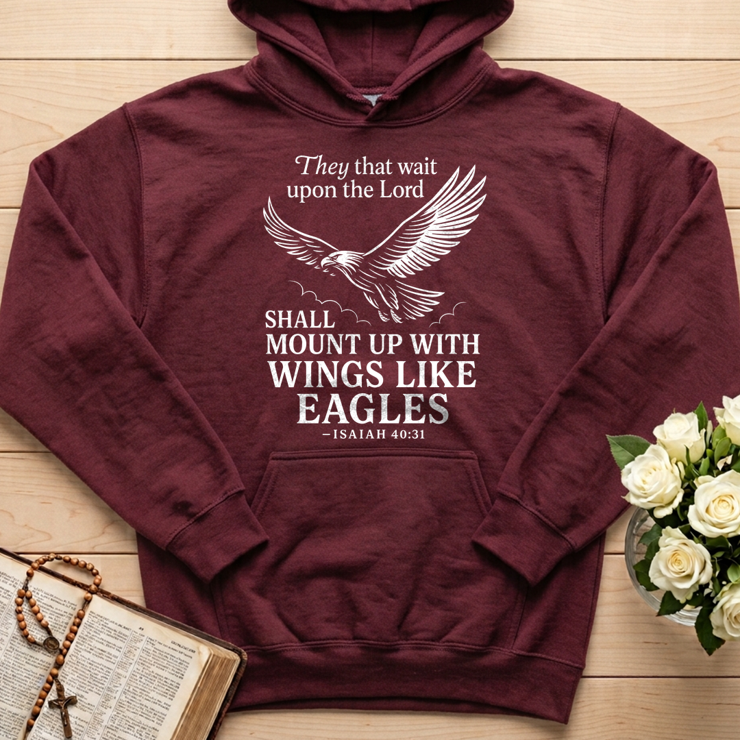 They That Wait Upon The Lord Shall Mount Up With Wings Like Eagles Isaiah 40.31 01