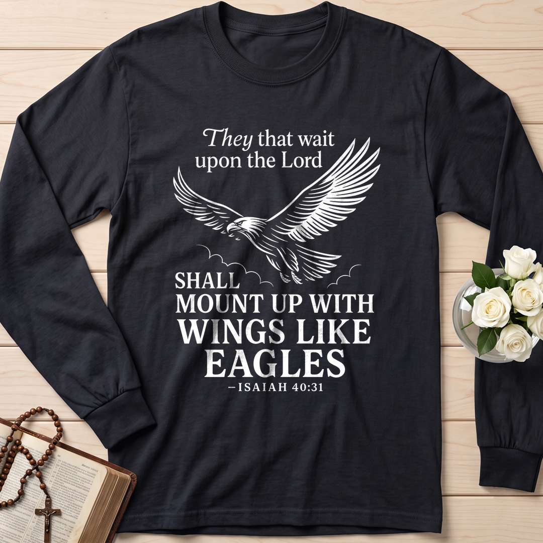 They That Wait Upon The Lord Shall Mount Up With Wings Like Eagles Isaiah 40.31 01