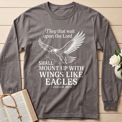 They That Wait Upon The Lord Shall Mount Up With Wings Like Eagles Isaiah 40.31 01