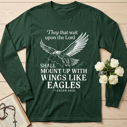 They That Wait Upon The Lord Shall Mount Up With Wings Like Eagles Isaiah 40.31 01