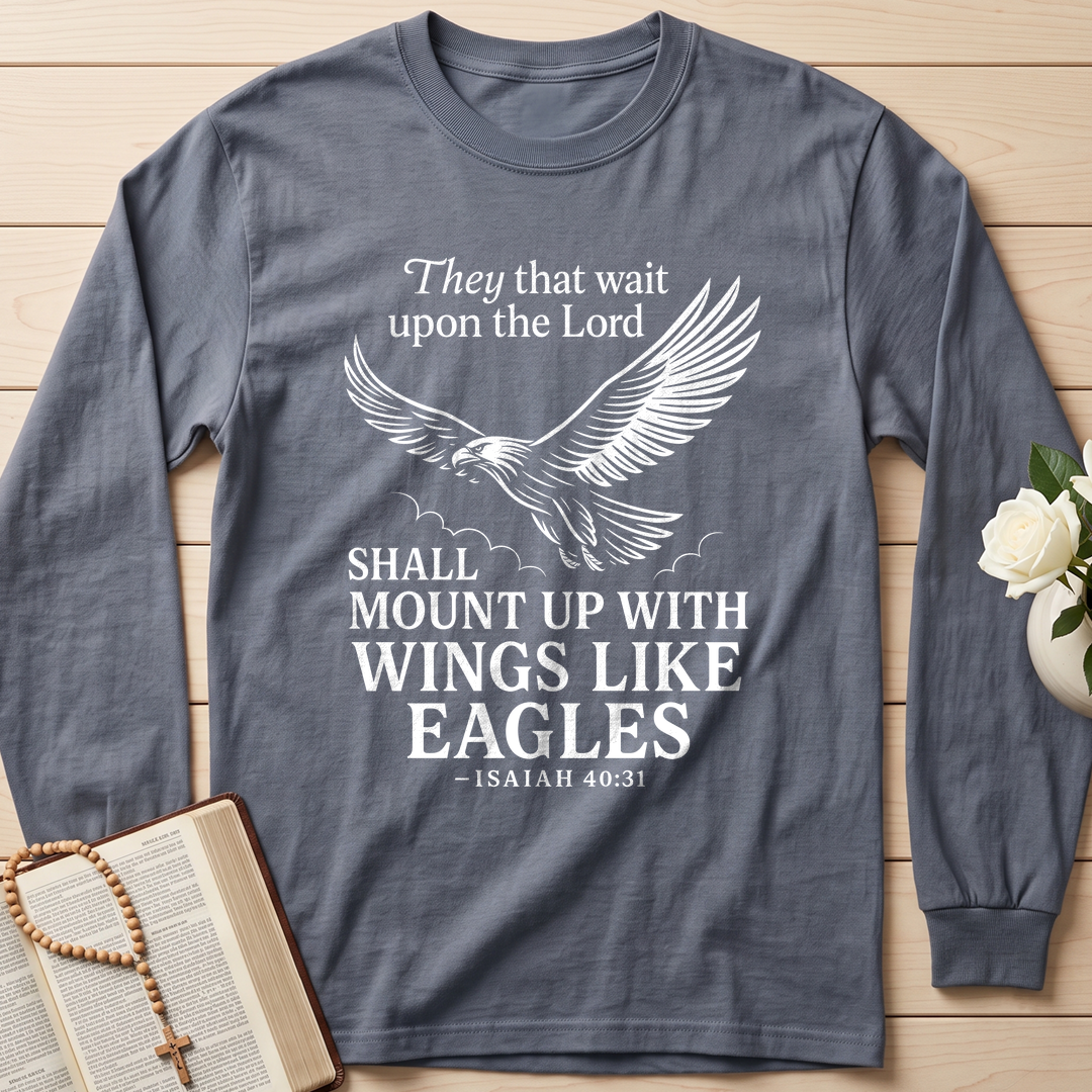 They That Wait Upon The Lord Shall Mount Up With Wings Like Eagles Isaiah 40.31 01