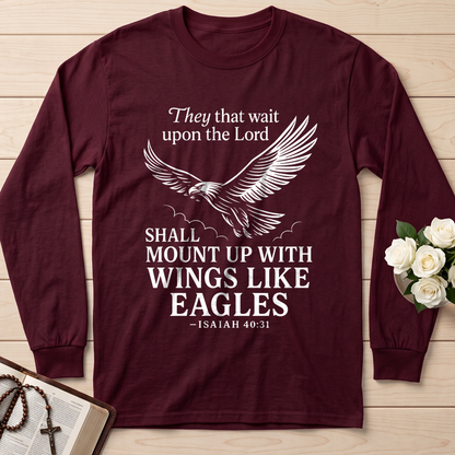 They That Wait Upon The Lord Shall Mount Up With Wings Like Eagles Isaiah 40.31 01