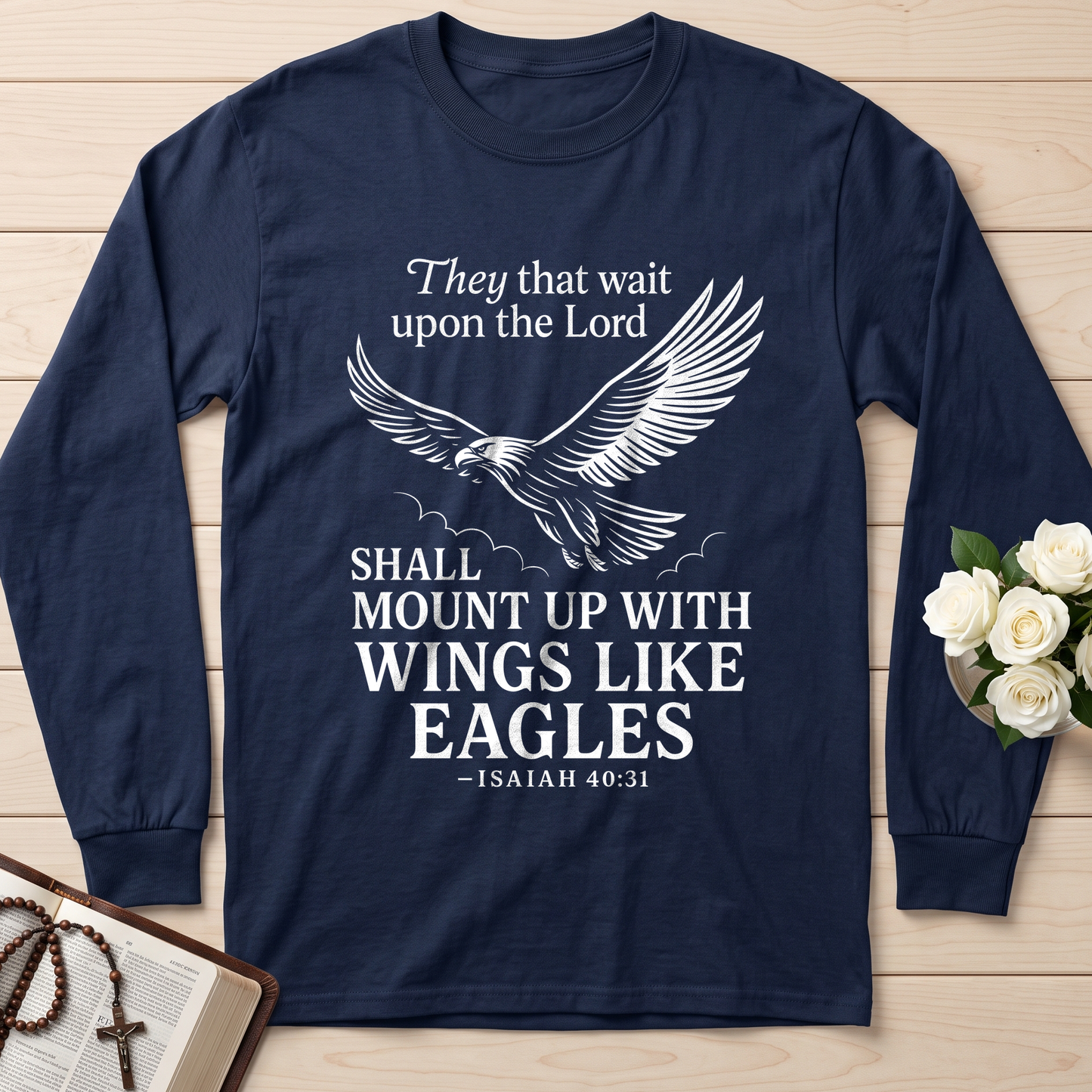 They That Wait Upon The Lord Shall Mount Up With Wings Like Eagles Isaiah 40.31 01
