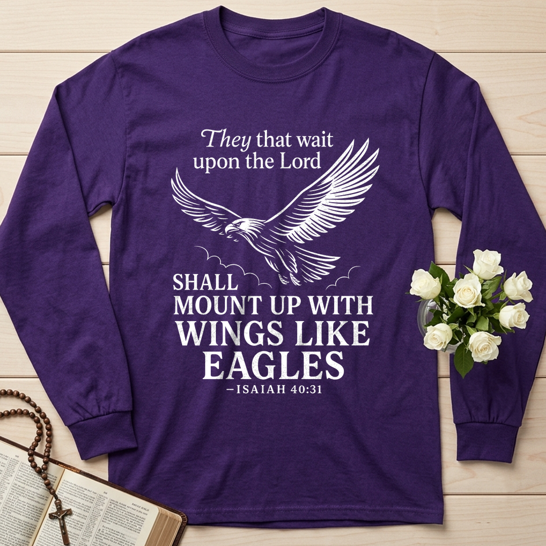 They That Wait Upon The Lord Shall Mount Up With Wings Like Eagles Isaiah 40.31 01