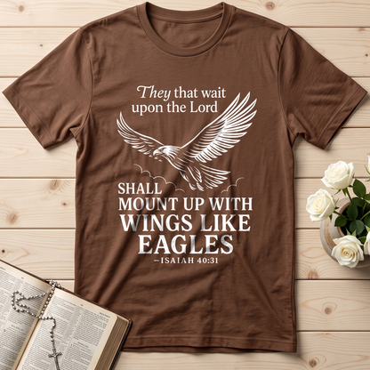 They That Wait Upon The Lord Shall Mount Up With Wings Like Eagles Isaiah 40.31 01