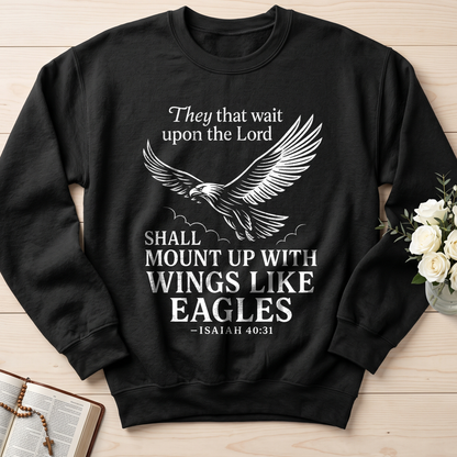 They That Wait Upon The Lord Shall Mount Up With Wings Like Eagles Isaiah 40.31 01