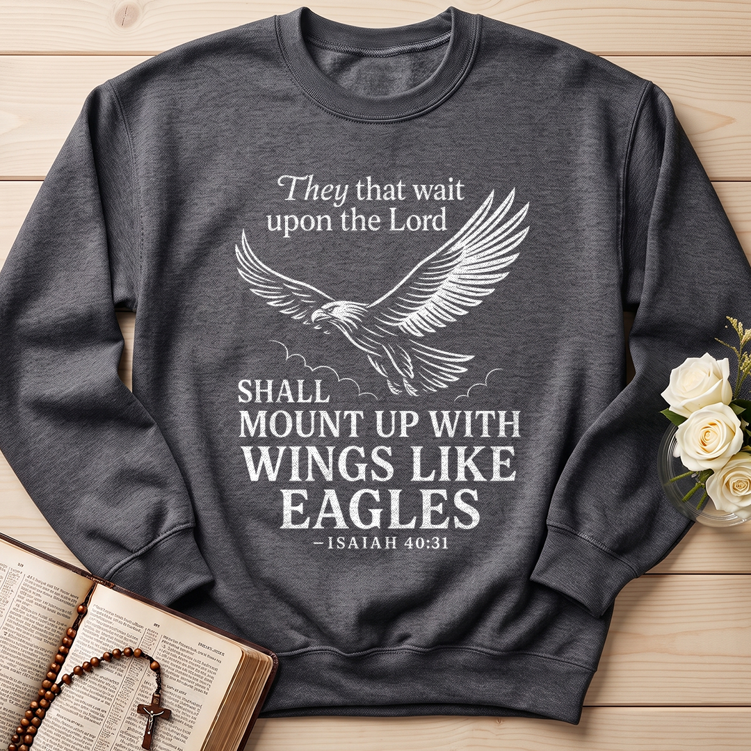 They That Wait Upon The Lord Shall Mount Up With Wings Like Eagles Isaiah 40.31 01