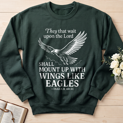 They That Wait Upon The Lord Shall Mount Up With Wings Like Eagles Isaiah 40.31 01
