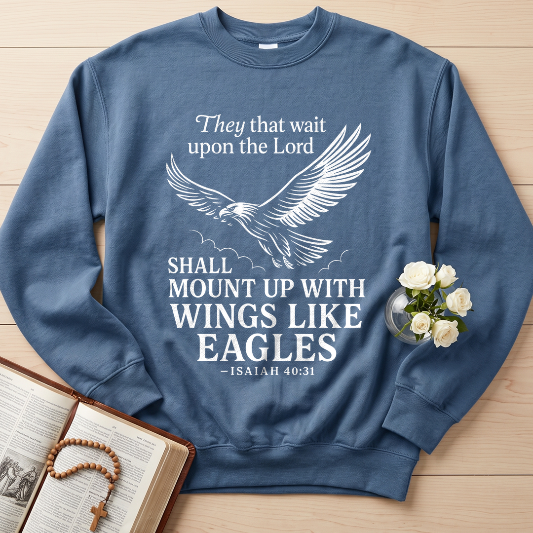 They That Wait Upon The Lord Shall Mount Up With Wings Like Eagles Isaiah 40.31 01
