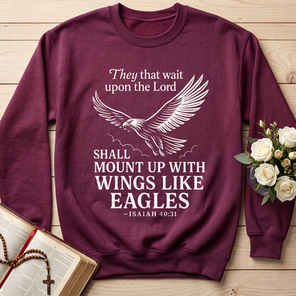 They That Wait Upon The Lord Shall Mount Up With Wings Like Eagles Isaiah 40.31 01