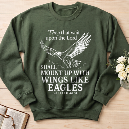 They That Wait Upon The Lord Shall Mount Up With Wings Like Eagles Isaiah 40.31 01