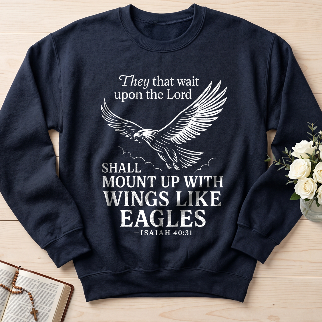 They That Wait Upon The Lord Shall Mount Up With Wings Like Eagles Isaiah 40.31 01