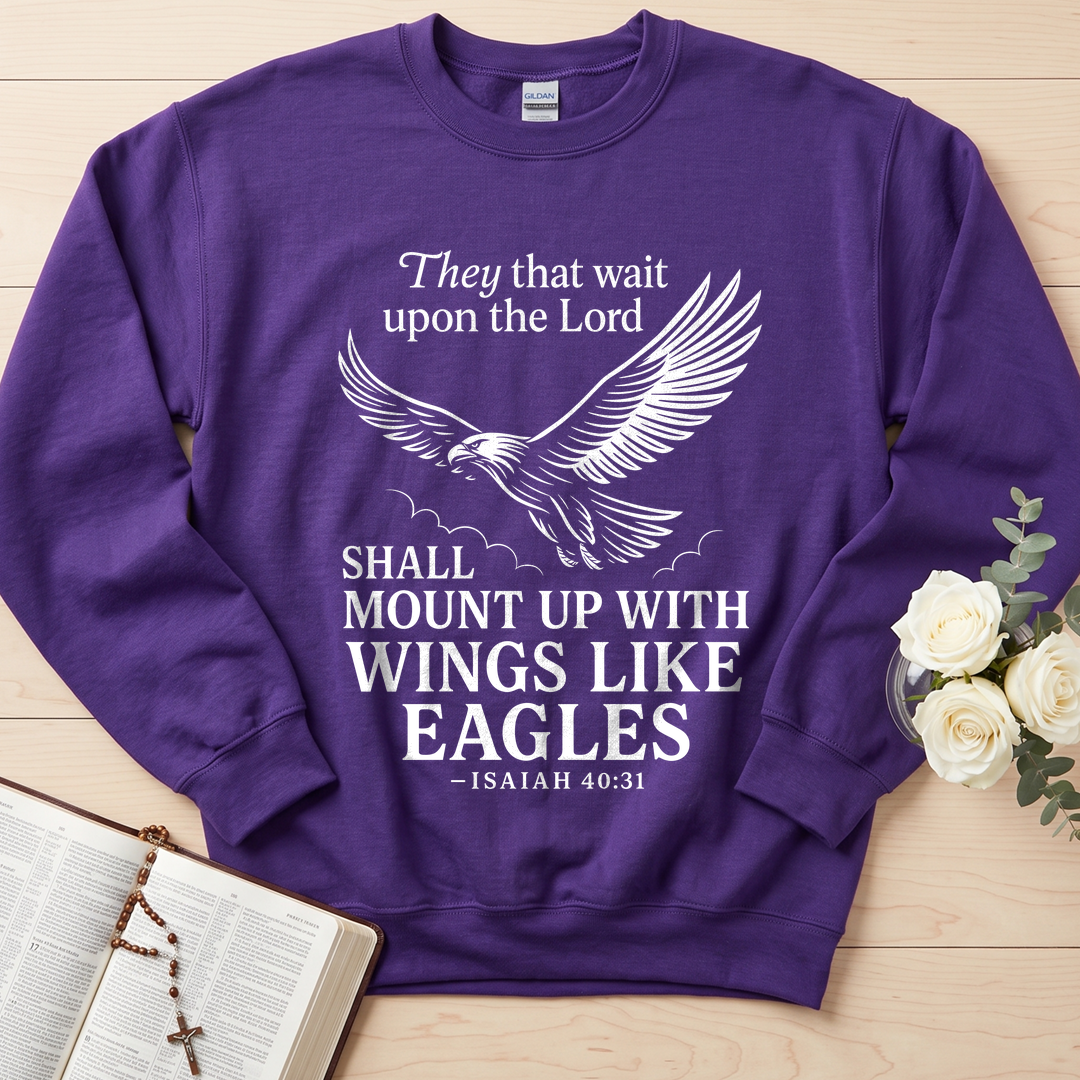 They That Wait Upon The Lord Shall Mount Up With Wings Like Eagles Isaiah 40.31 01