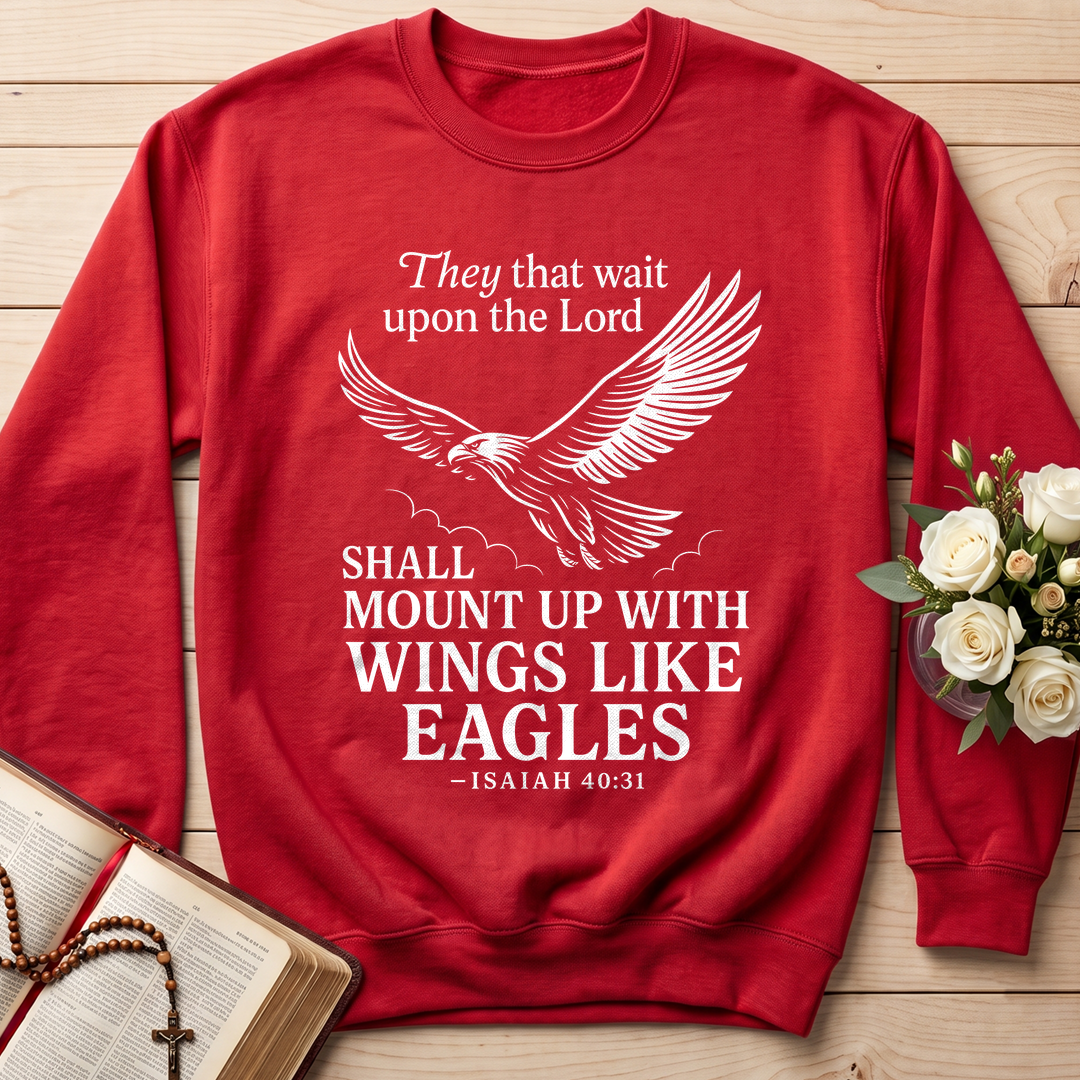 They That Wait Upon The Lord Shall Mount Up With Wings Like Eagles Isaiah 40.31 01